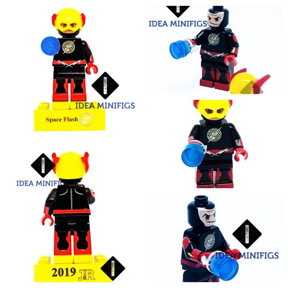 Space Flash Custom UV Print Design on Lego Minifigure - Picture 2 of 2